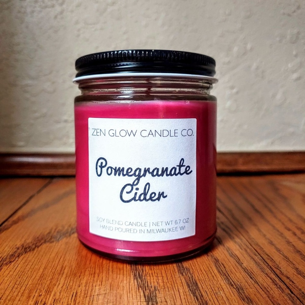 Soy Blend Candle / Pomegranate Cider